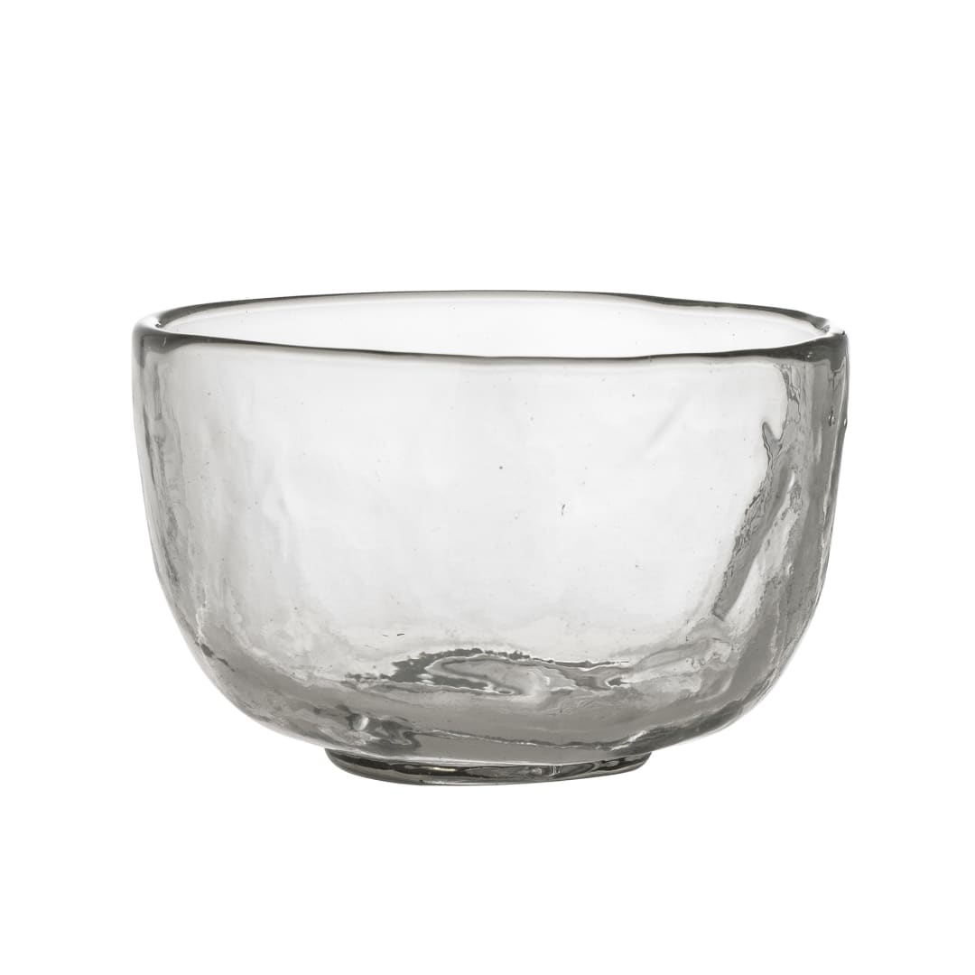 82057733 - Lenka Bowl, Clear, Recycled Glass STOCK: 97