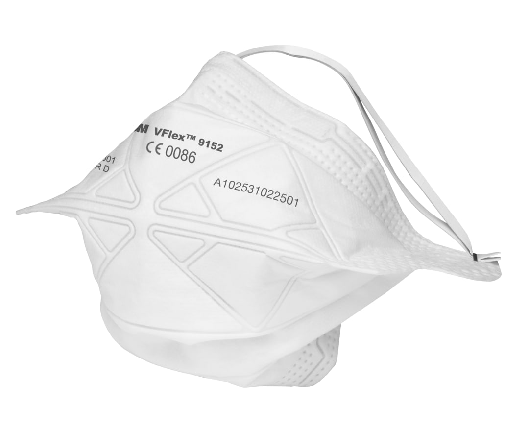3M™ VFlex™ Partikül Solunum Maskesi, FFP2, Valfsiz, 9152E