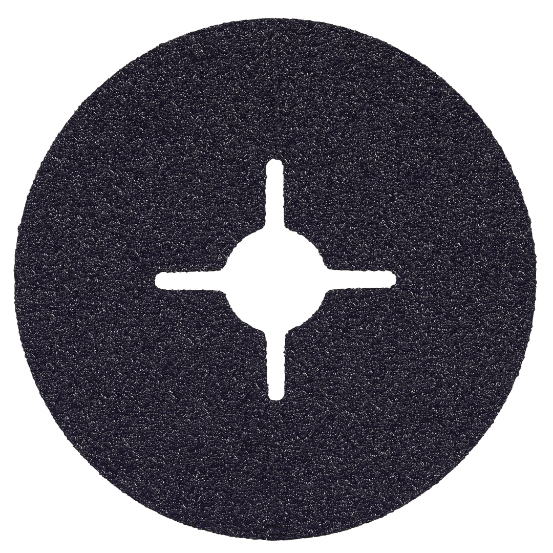 3M™ Cubitron™ 3 Brúsny Fibrový disk, 115 mm × 22 mm (4,5 palca × 7/8 palca), s drážkou, 80+, 33510