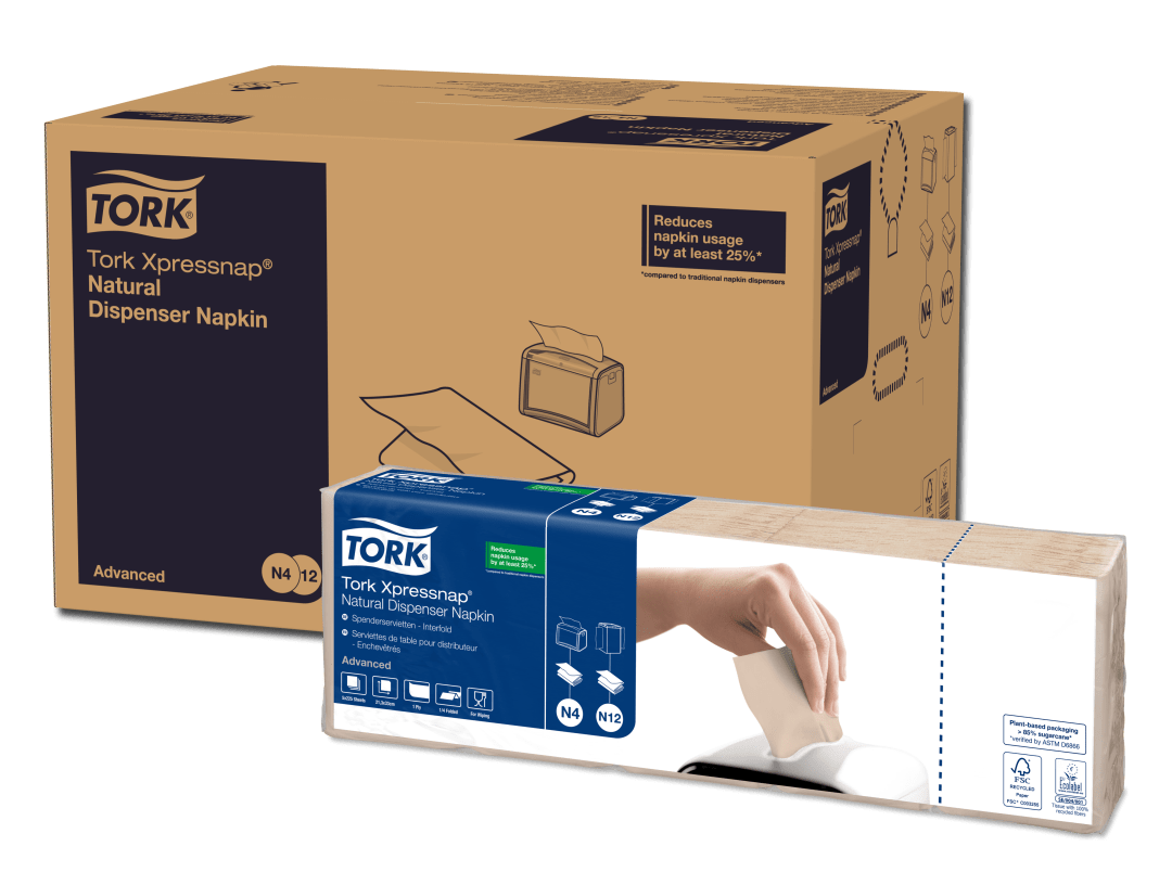 Tork XPN DispNap 1P 4F Nat 1c 1pa 1125/8