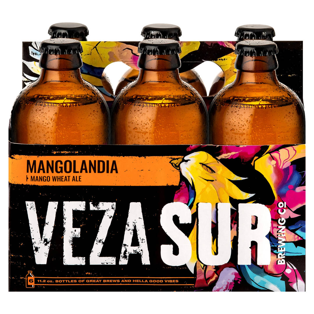 Veza Sur Brewing Co. Mangolandia Mango Blonde Ale, 6 Pack 11.2 fl. oz. Bottles