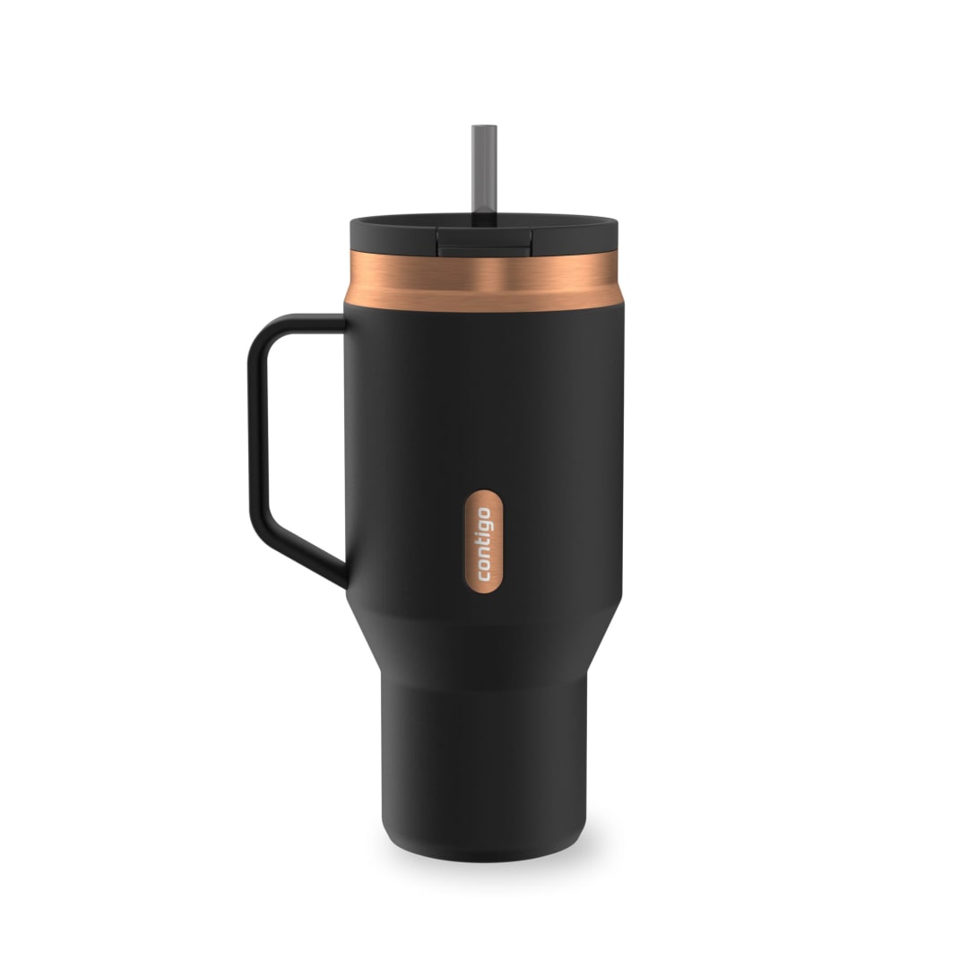 Contigo SnapSeal™ 30 oz Leakproof Travel Tumbler with Handle and Reusable Straw