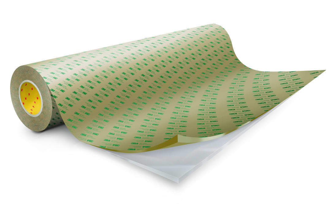 3M™ Yapışkan Transfer Bandı 467MP, Şeffaf, 610 mm x 55 m, 0.05 mm