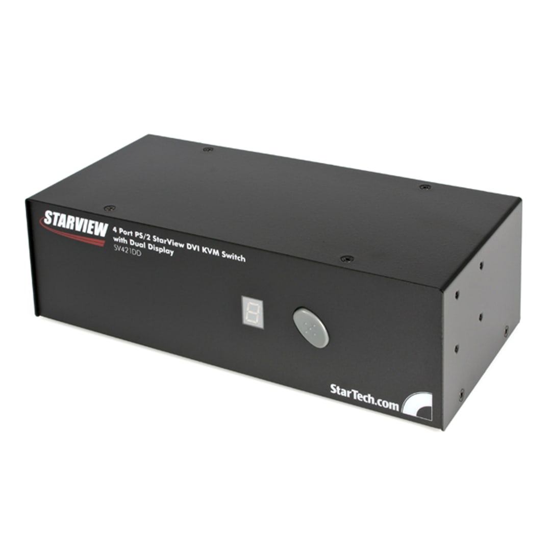 4 Port StarView KVM Switch-Dual Display