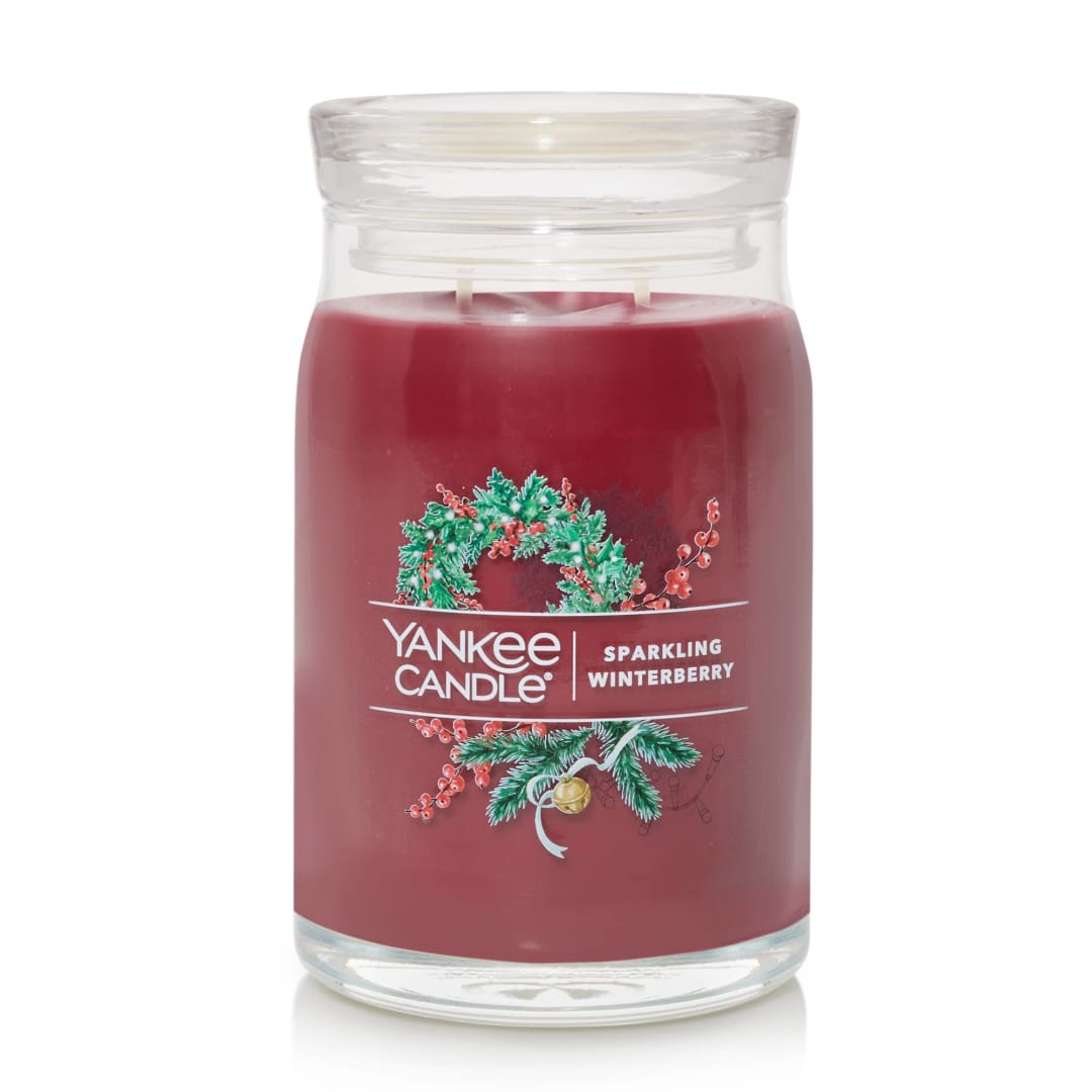 Yankee Candle® Sparkling Winterberry Signature Large Jar Candle