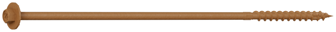 Simpson Strong-Tie SDWH191000DB-RP1 Strong-Drive® SDWH™ TIMBER-HEX Screw — 0.195 in. x 10 in. 5/16 Hex, DB Coating