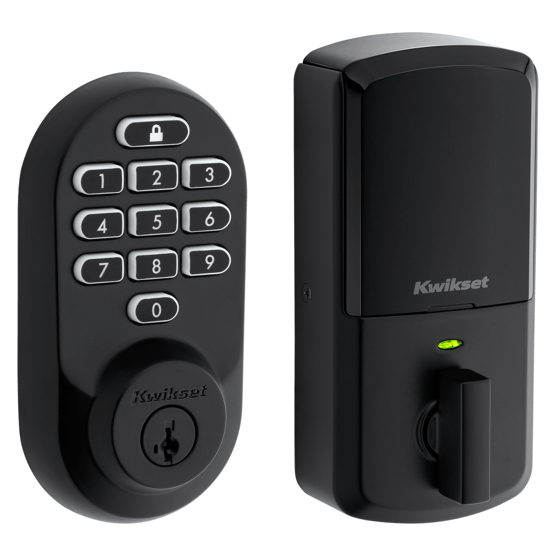HALO Keypad Wi-Fi Smart Lock in Matte Black