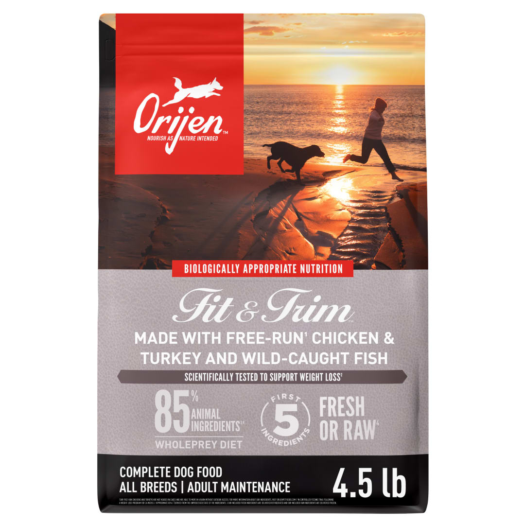 ORIJEN Grain Free High Protein Dry Dog Food Fit & Trim Recipe