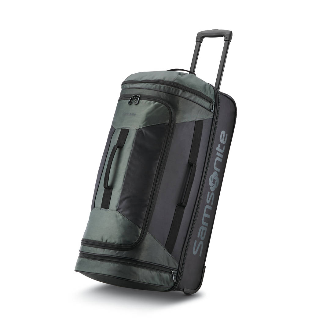 Andante 2 Wheeled Duffle 28 - Moss Green/Black