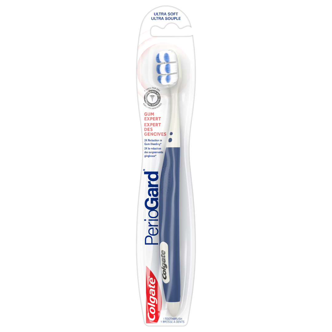 Brosse à dents ultra souple Colgate Periogard Gum Expert, 1 pièce