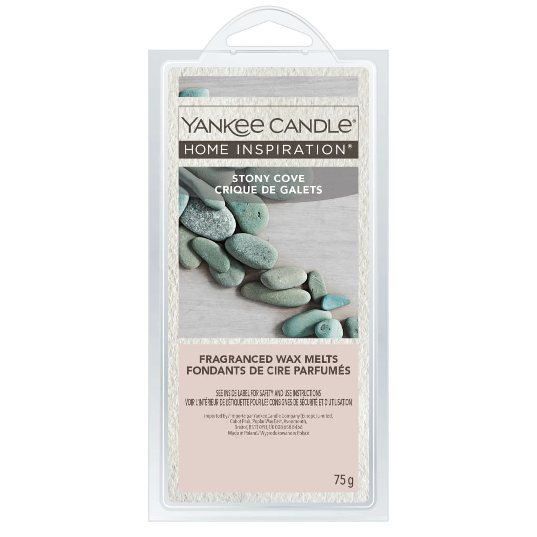 Yankee Candle® Home Inspiration Scented Wax Melts | Stony Cove Wax Melts | Up to 4 Hours of Fragrance | 6 Count