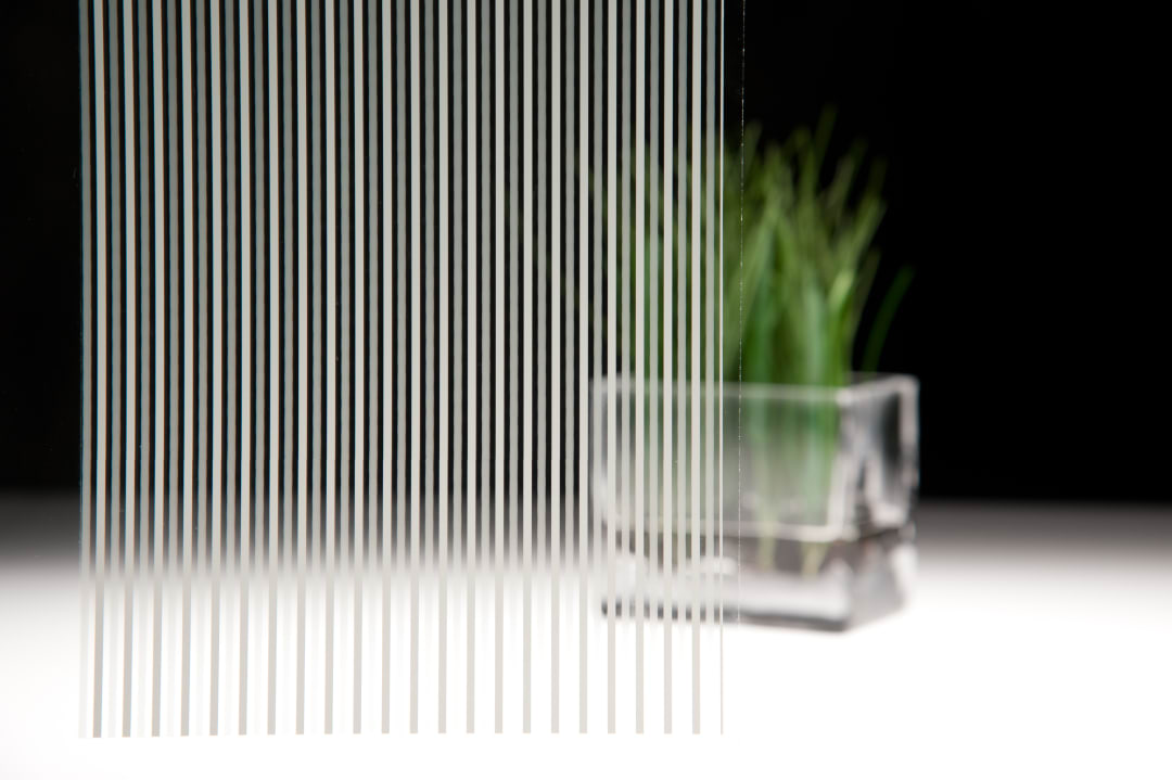 Acabamentos Decorativos para Vidro 3M™ FASARA™ Stripe SH2FGST, Shutie, 1.27 m x 30 m, 1 Rolo