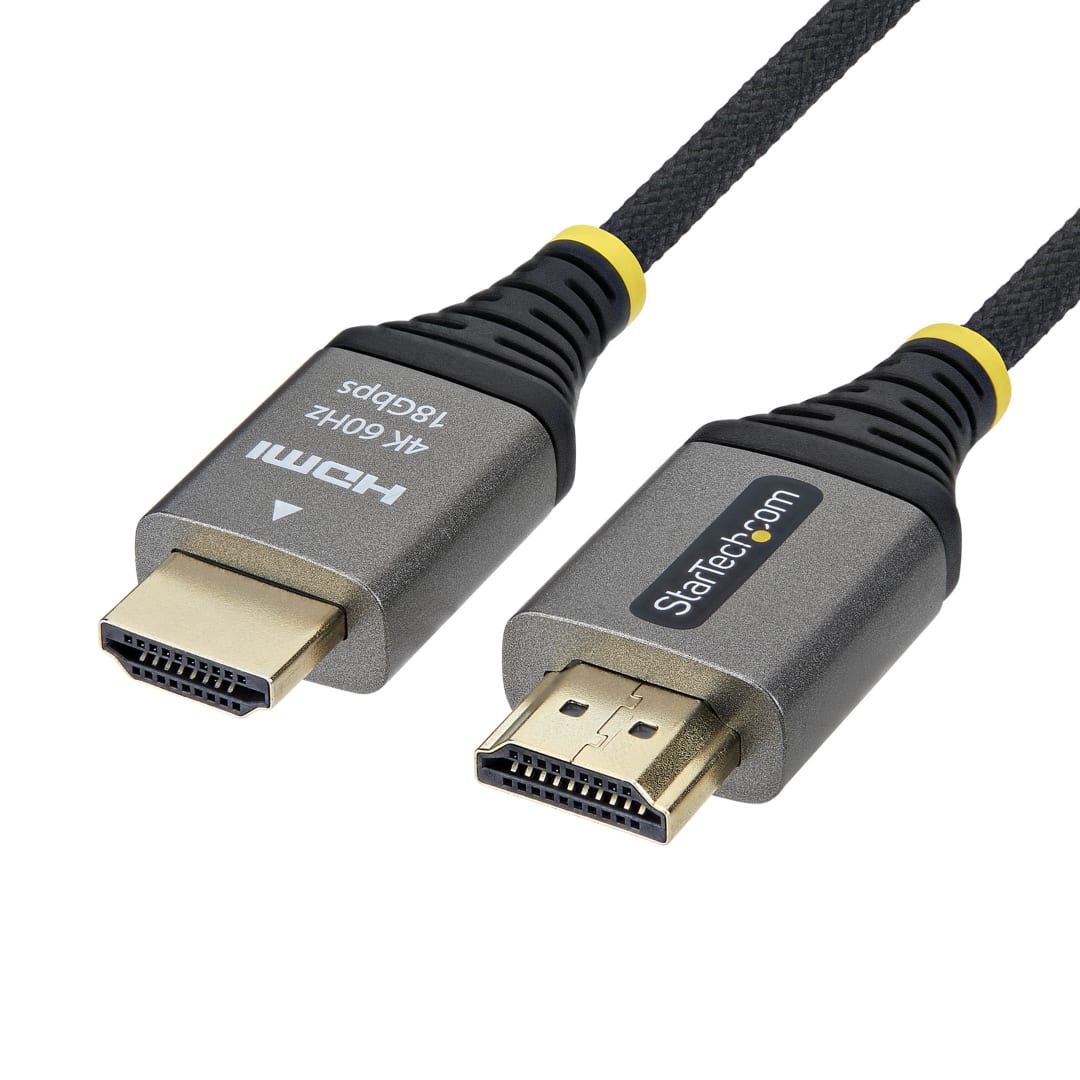 6ft Premium Certified HDMI 2.0 Ultra-Flex Braided Cable
