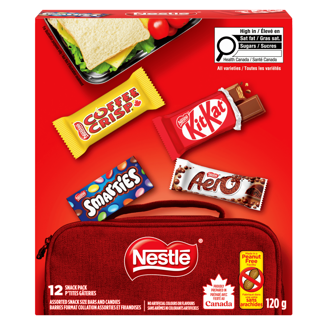 NESTLE Snack Pack Assort 12ct 10x120g CA
