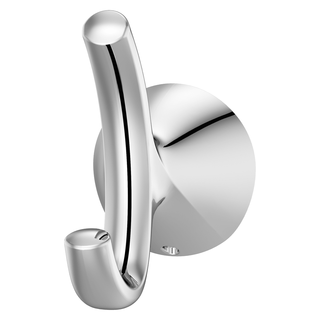 Willa Robe Hook in Polished Chrome