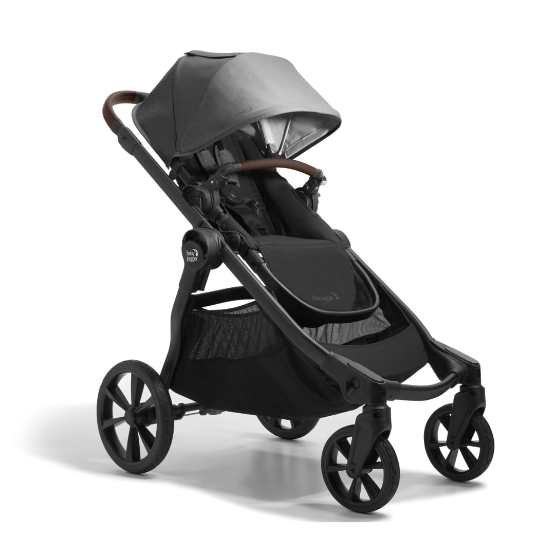 Baby Jogger® City Select® 2 Single-to-Double Modular Stroller, Eco Collection, Harbor Grey