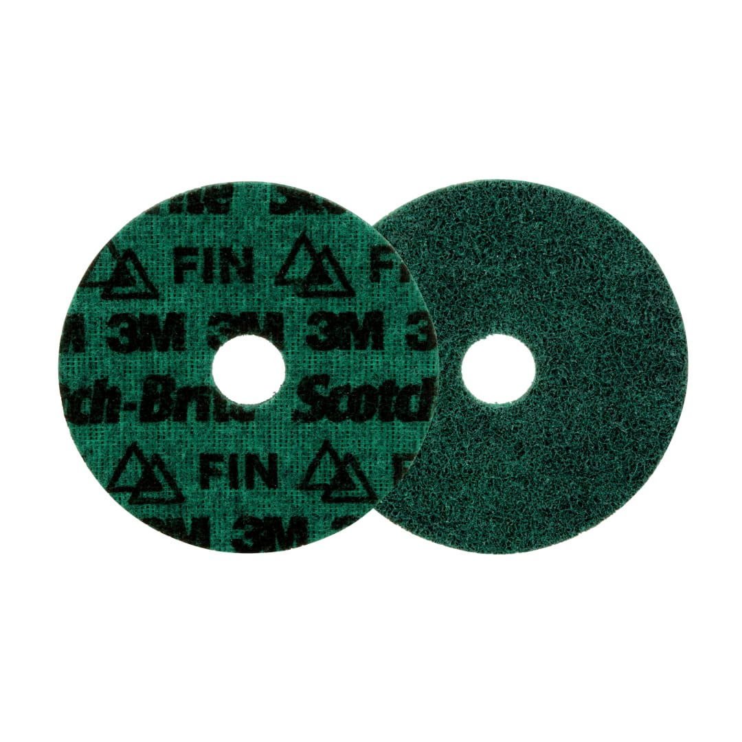 Scotch-Brite™ Hassas Yüzey Hazırlama Diski, PN-DH, İnce, 4-1/2 inç x 7/8 inç (115 mm x 22.23 mm), 25/iç paket, 100 adet/Kutu