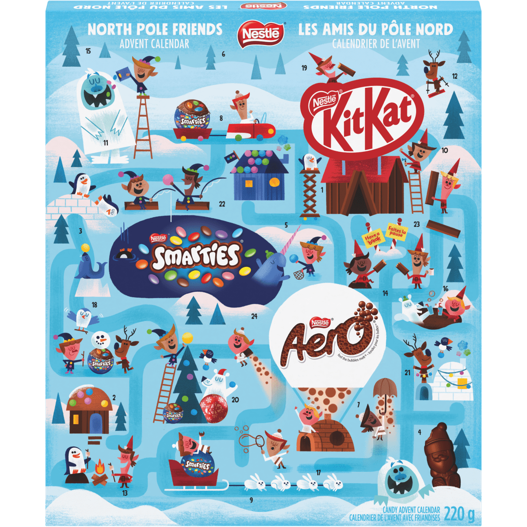 NESTLE Holiday Advent Calendar 10x220g