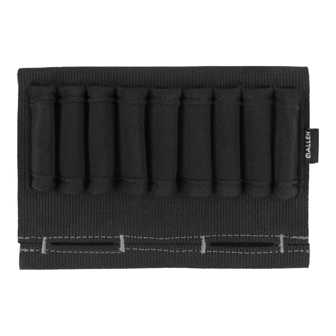Allen Company Rifle Buttstock Cartridge Holder with Sling Slots, Black