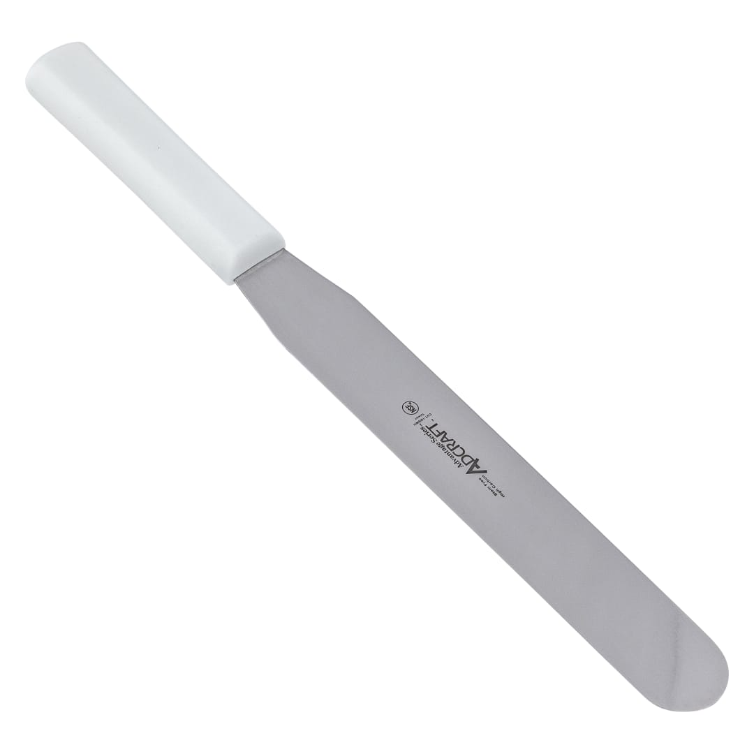 CUT-10ISWH - SPATULA ICING 10" WH HDL POLY