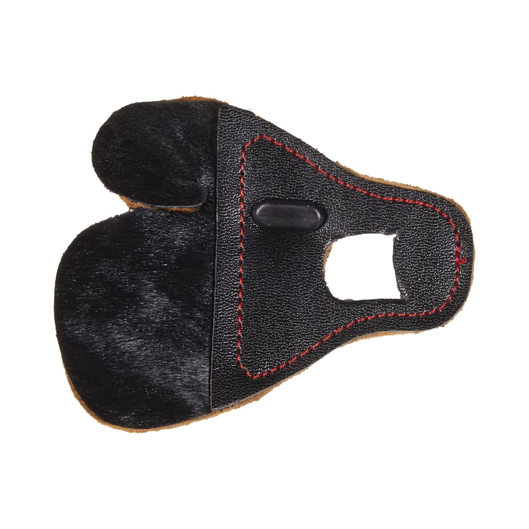 Pulse™ Premium No Pinch Archery Finger Tab, Black