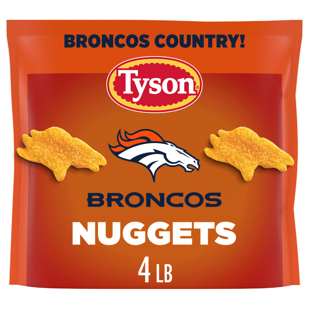 Tyson Chicken Nuggets-Broncos, 4 lb