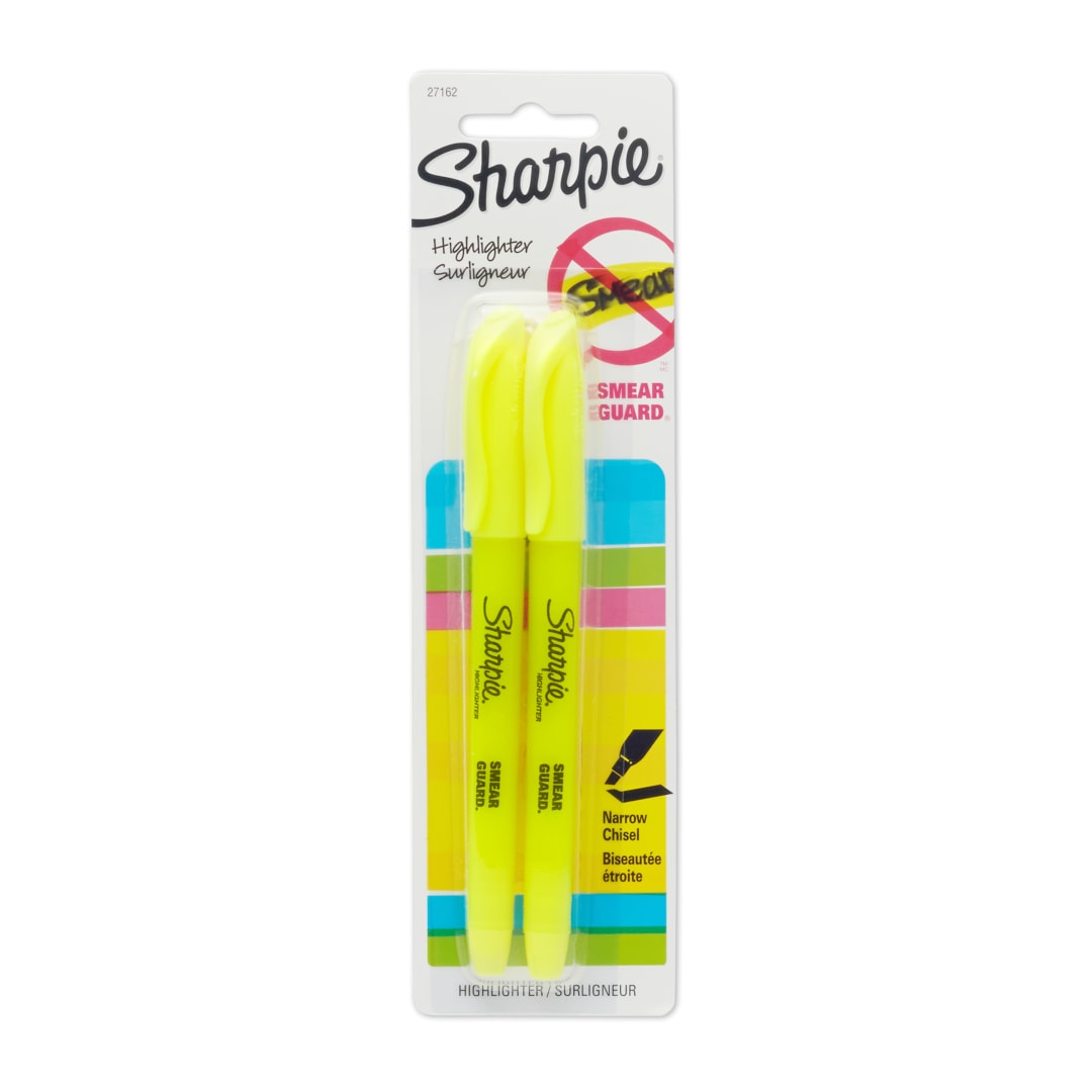 SHACT PCKT 2CT FL. YELLOW