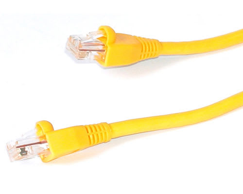 *D*2 FT CATEGORY 5E RJ45 PATCH CABLE-YL