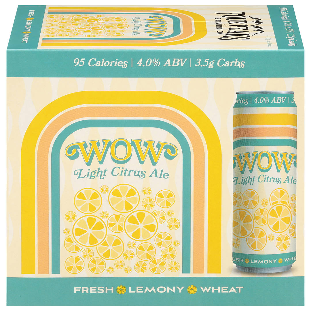Four Peaks Brewing Co. Light Citrus Ale Wow Beer 6 - 12 fl oz Cans