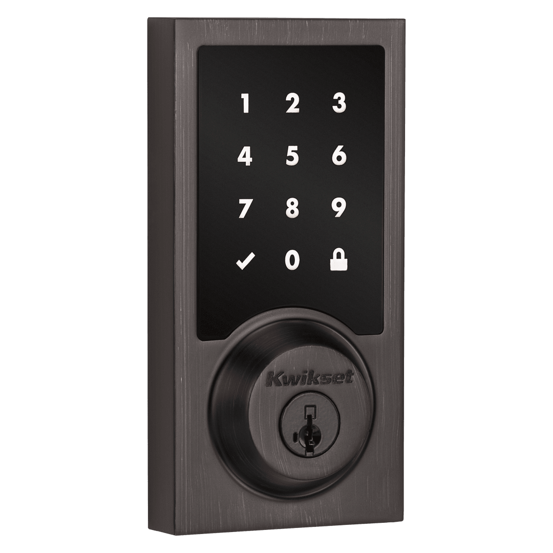 918 HomeConnect Electronic Deadbolt featuring SmartKey Security™ and Z-Wave Technology in Venetian Bronze