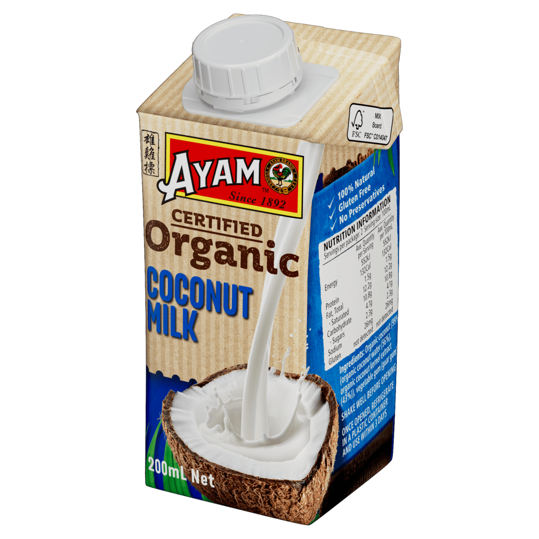 Organic Coconut Milk 13% 12x200ml