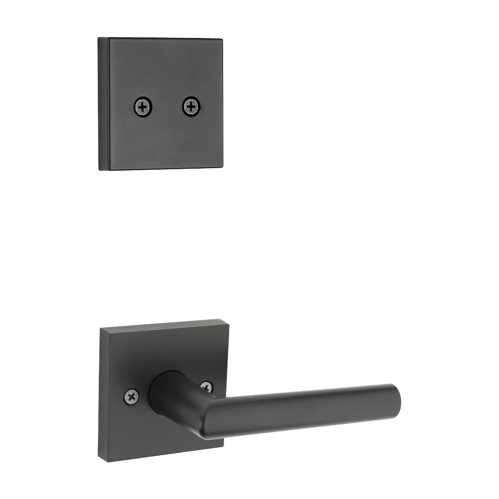 Milan Interior Pack with Interior Lever in Matte Black