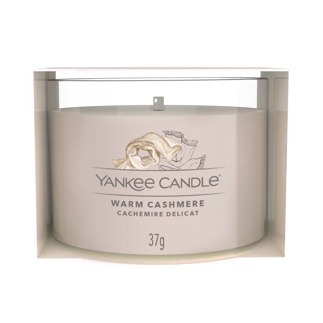 Yankee Candle® Scented Candles Filled Votive | Warm Cashmere | Soy Blend Wax Mix | 1 Count