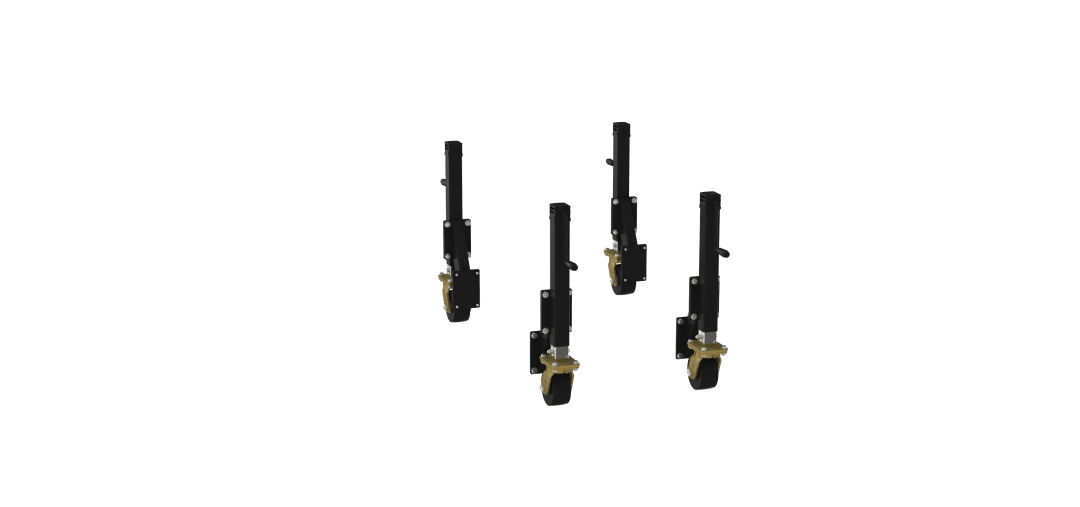 3M™ DBI-SALA® FlexiGuard™ Modular Jib Smooth Surface Caster Kit, 8530908