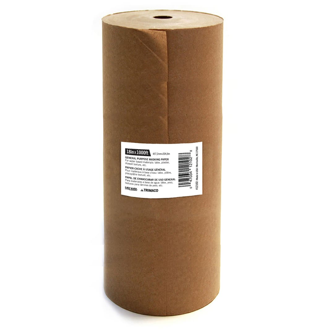 Easy Mask® General Purpose Masking Paper, Brown, 18"x1000'