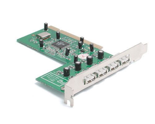 *D*4 Port USB 1.1 PCI Card for PC/Mac