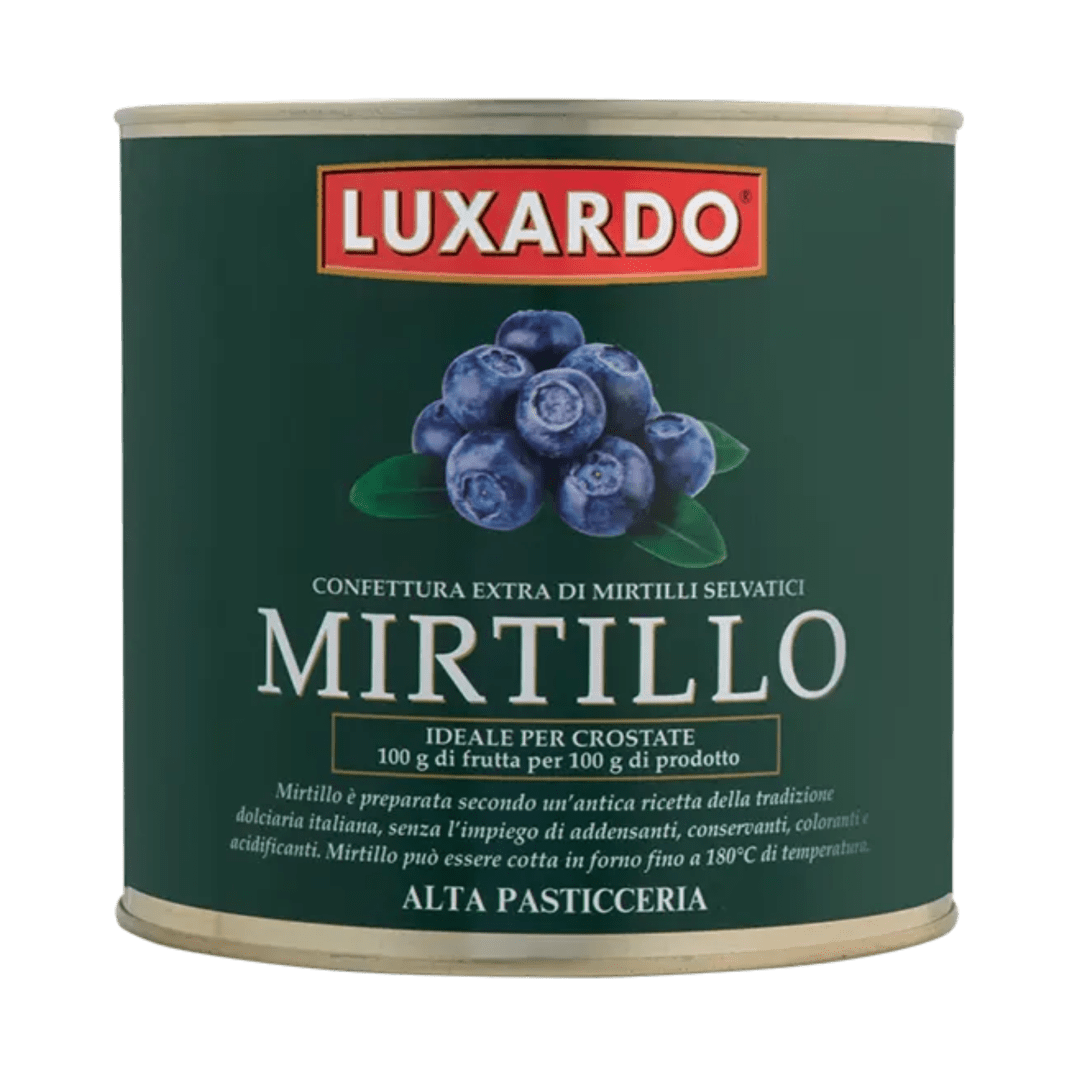 Luxardo Mirtillo - Extra Blueberry Jam 100% 3 kg-4