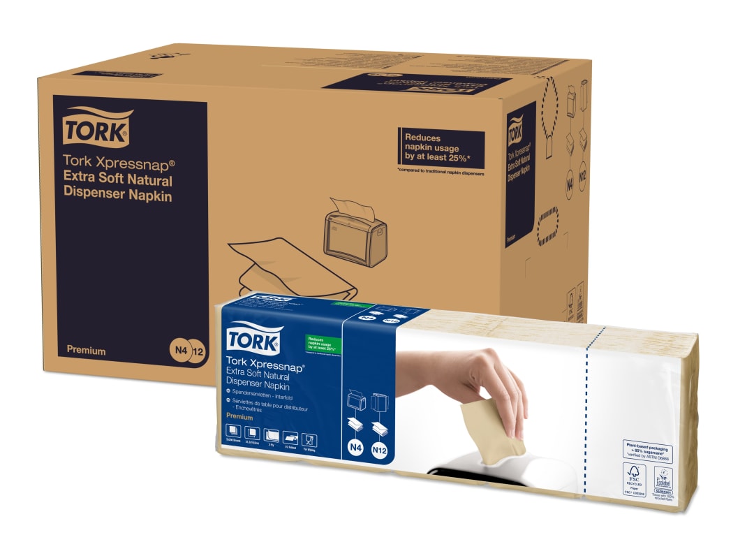 Tork XPN DispNap 2P 2F Nat 1c 1pa 1000/8