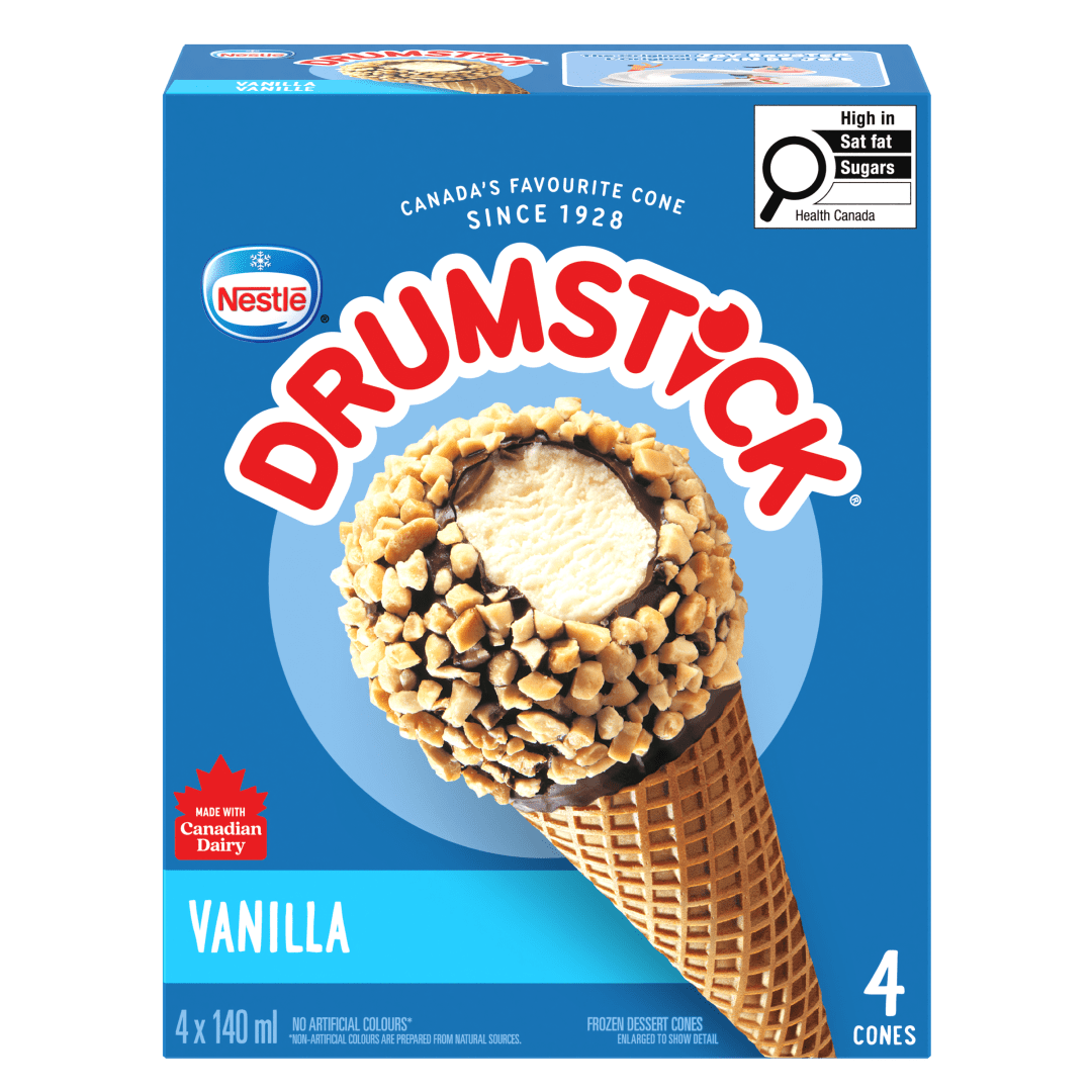 DRUMSTICK Vanilla 12(4x140ml) CA