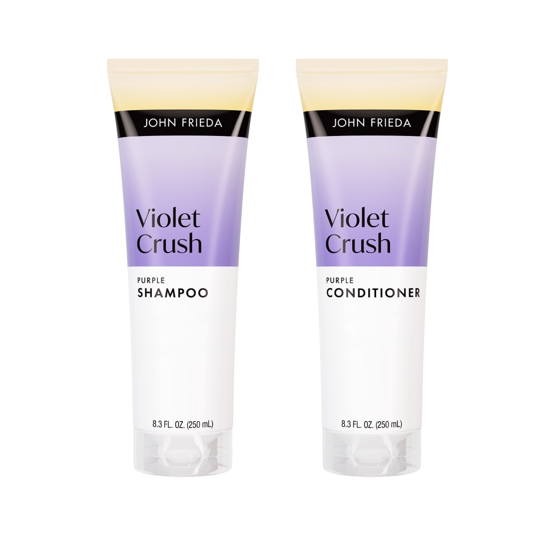 John Frieda Violet Crush Purple Shampoo & Conditioner Set, 2 Pack
