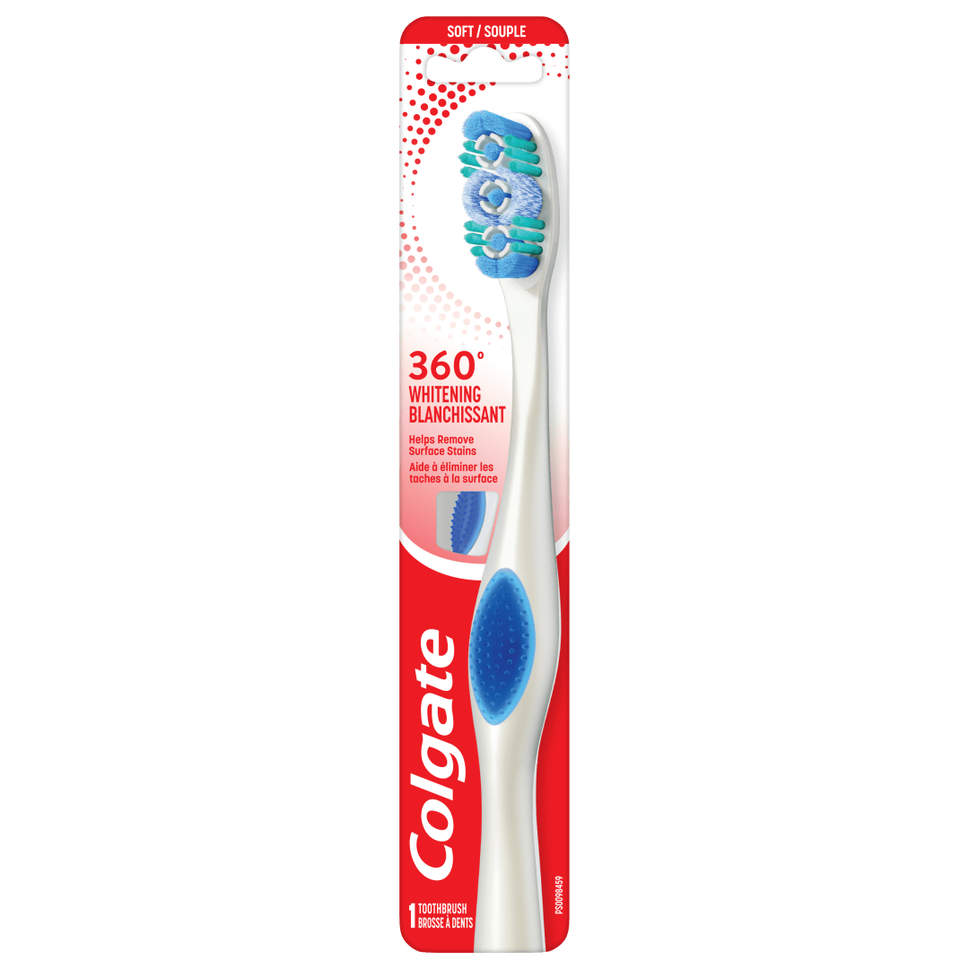 Brosse à dents souple Colgate 360 Optic White