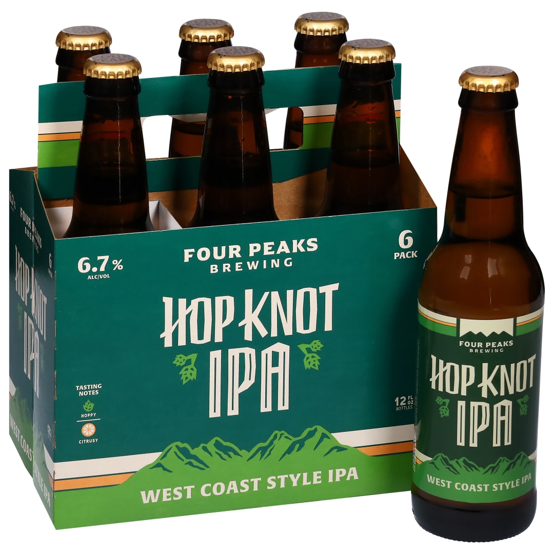Four Peaks Brewing West Coast Style IPA Hop Knot Beer 6 - 12 fl oz Bottles