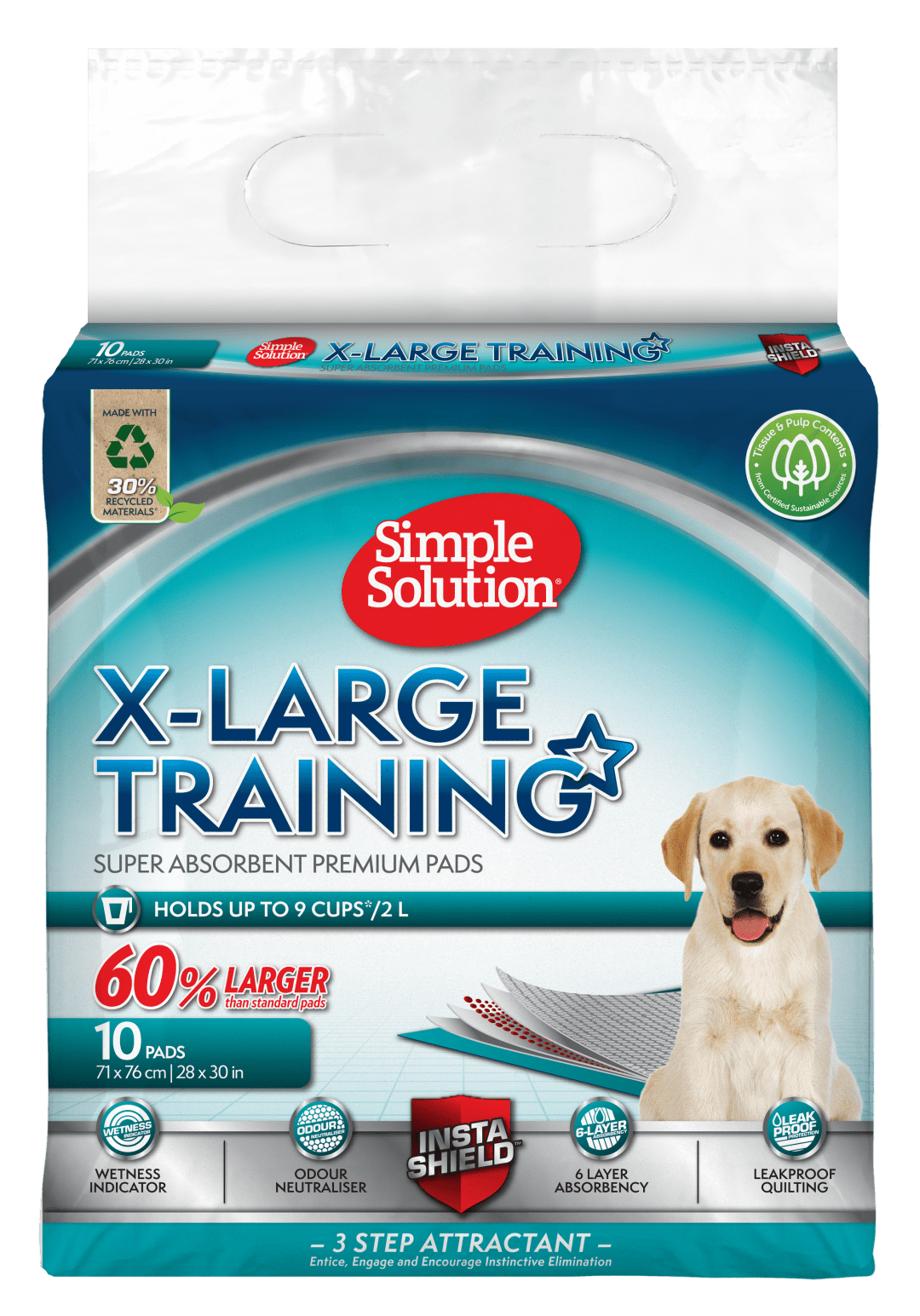 Simple Solution Extra Large Training Pads - 10 Pack