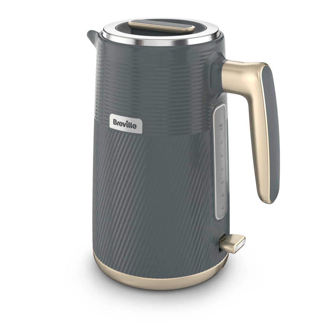 GREY AND GOLD 1.7L KETTLE UK
