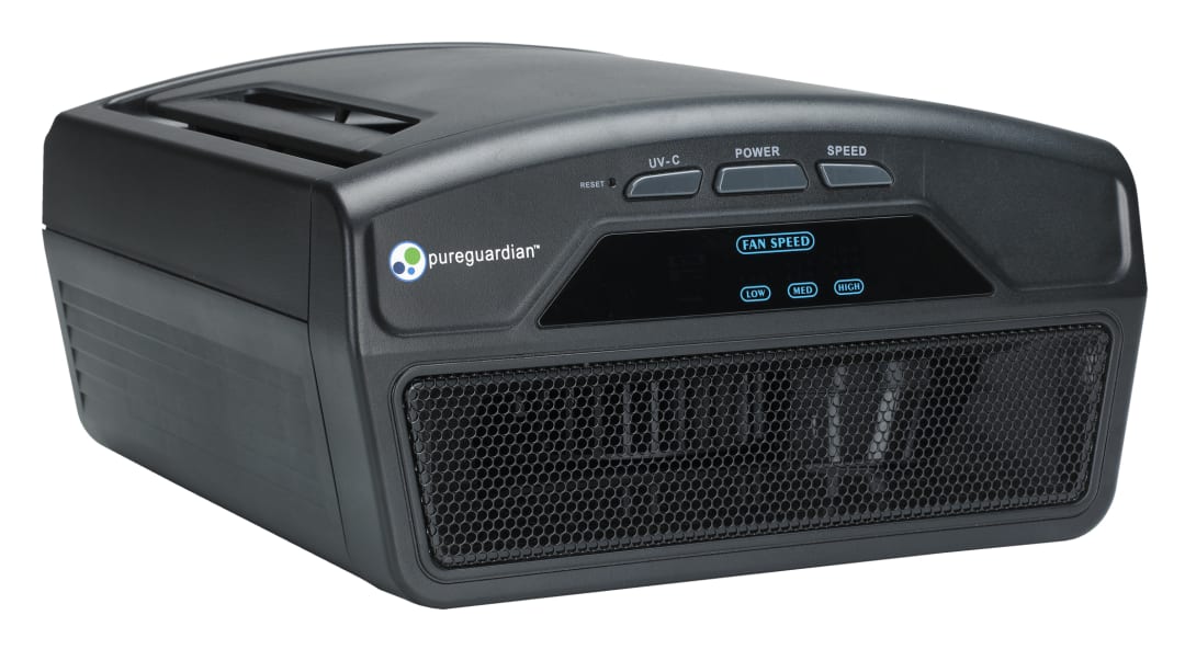 GermGuardian AC4220 3-in-1 Dual Position Table Top Air Purifier with True HEPA Filter, UV Sanitizer & Odor Reduction