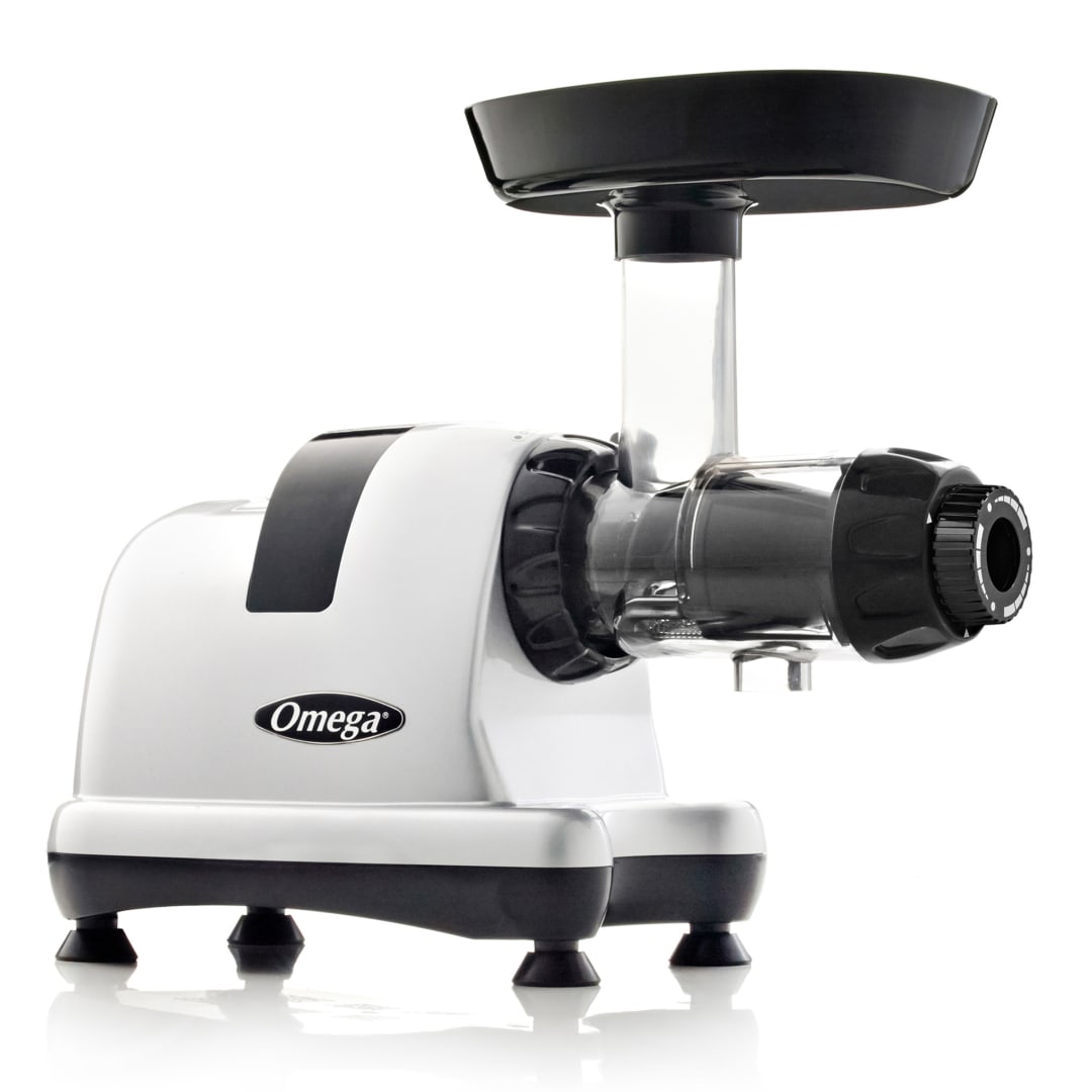 J8006HDS - Omega Masticating Juicer, Silver