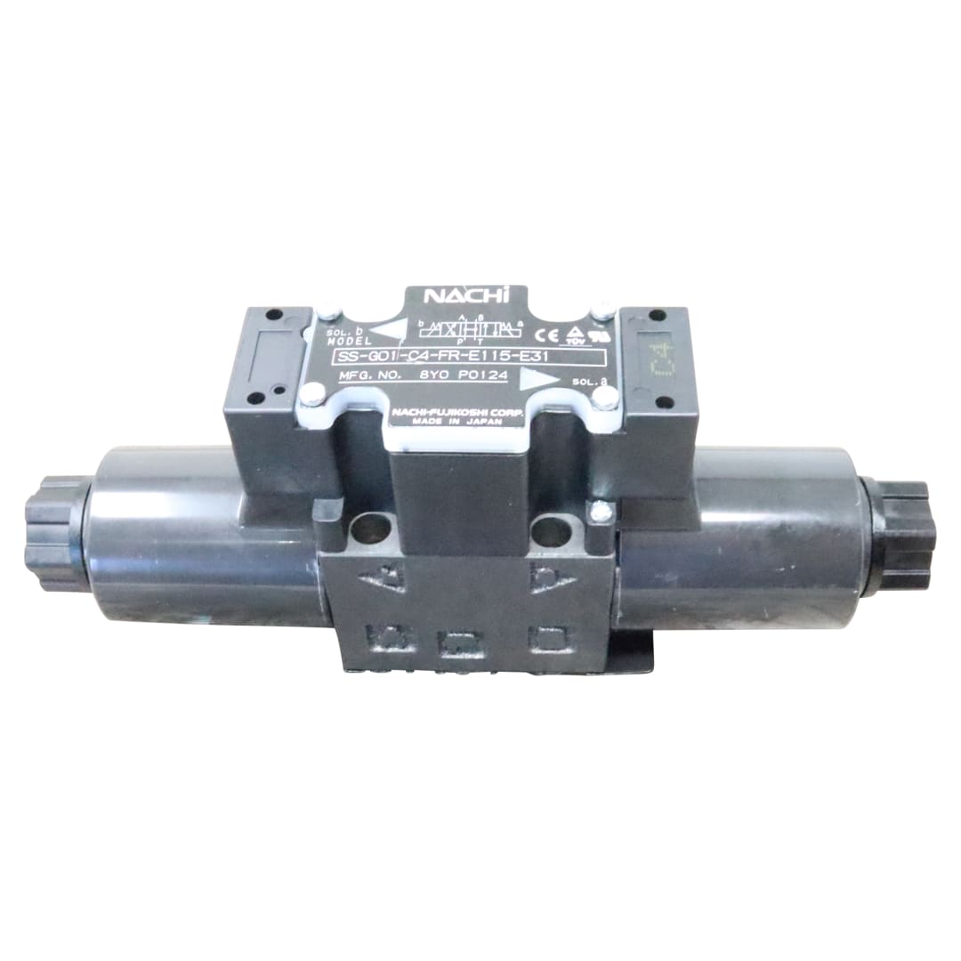 Galbreath™ Valve Directional 2 Solenoid 2 Spool  120V Spring Center With Light