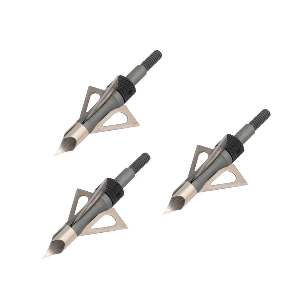 Stryke Stryke Impact Fixed Blade Broadhead, 100 Grain, 3 Pack