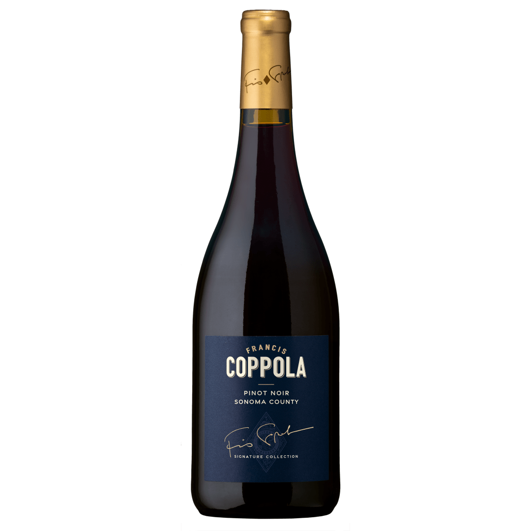 Francis Coppola Diamond Collection Signature Series Sonoma County Pinot Noir Red Wine, California, 750 mL Glass Bottle