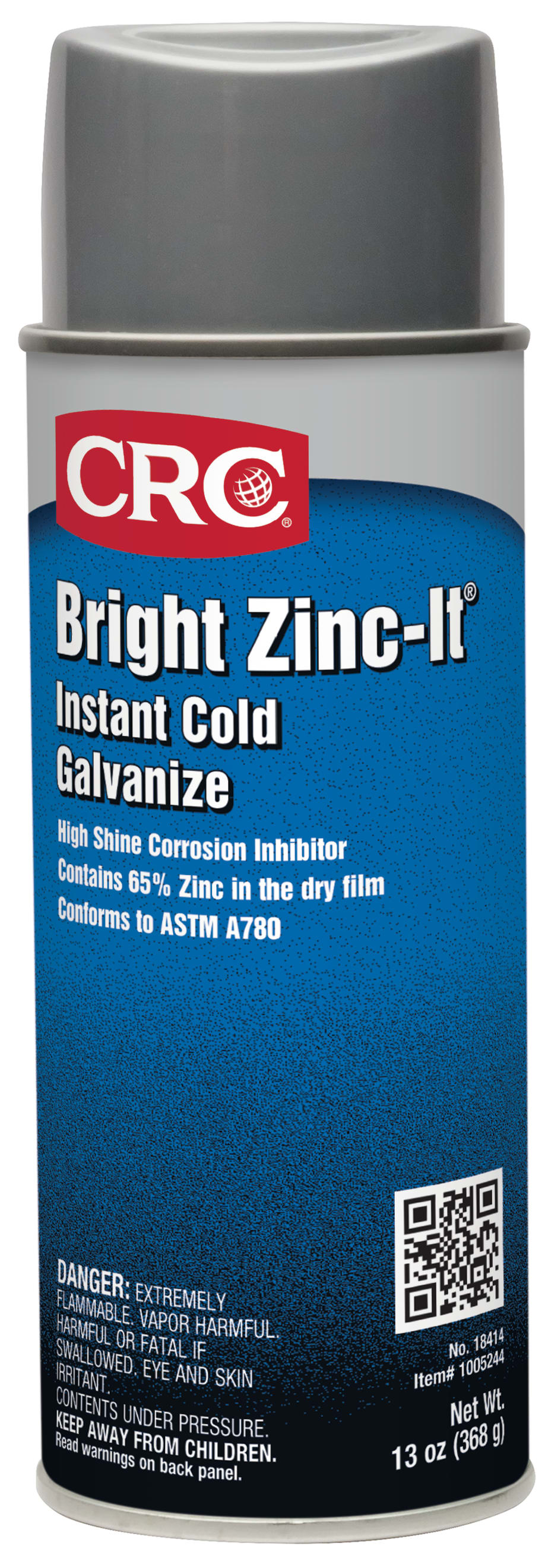 CRC Bright Zinc-It Instant Cold Galvanize 1X13OZ